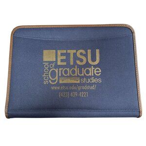 Padfolio Northwest Zippered Padfolio ETSU Graduate Studies Leads 0800-10